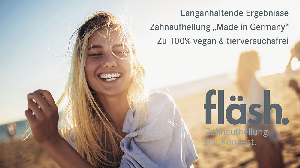 Zahnaufhellung made in Germany – fläsh überzeugt durch Qualität, Sicherheit und Nachhaltigkeit